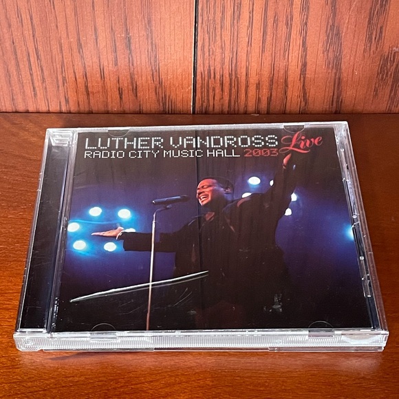 EUC~Empty CD Case‼️LUTHER: Live Radio City Music Hall 2003‼️ CD Case is EMPTY‼️ - Picture 2 of 5